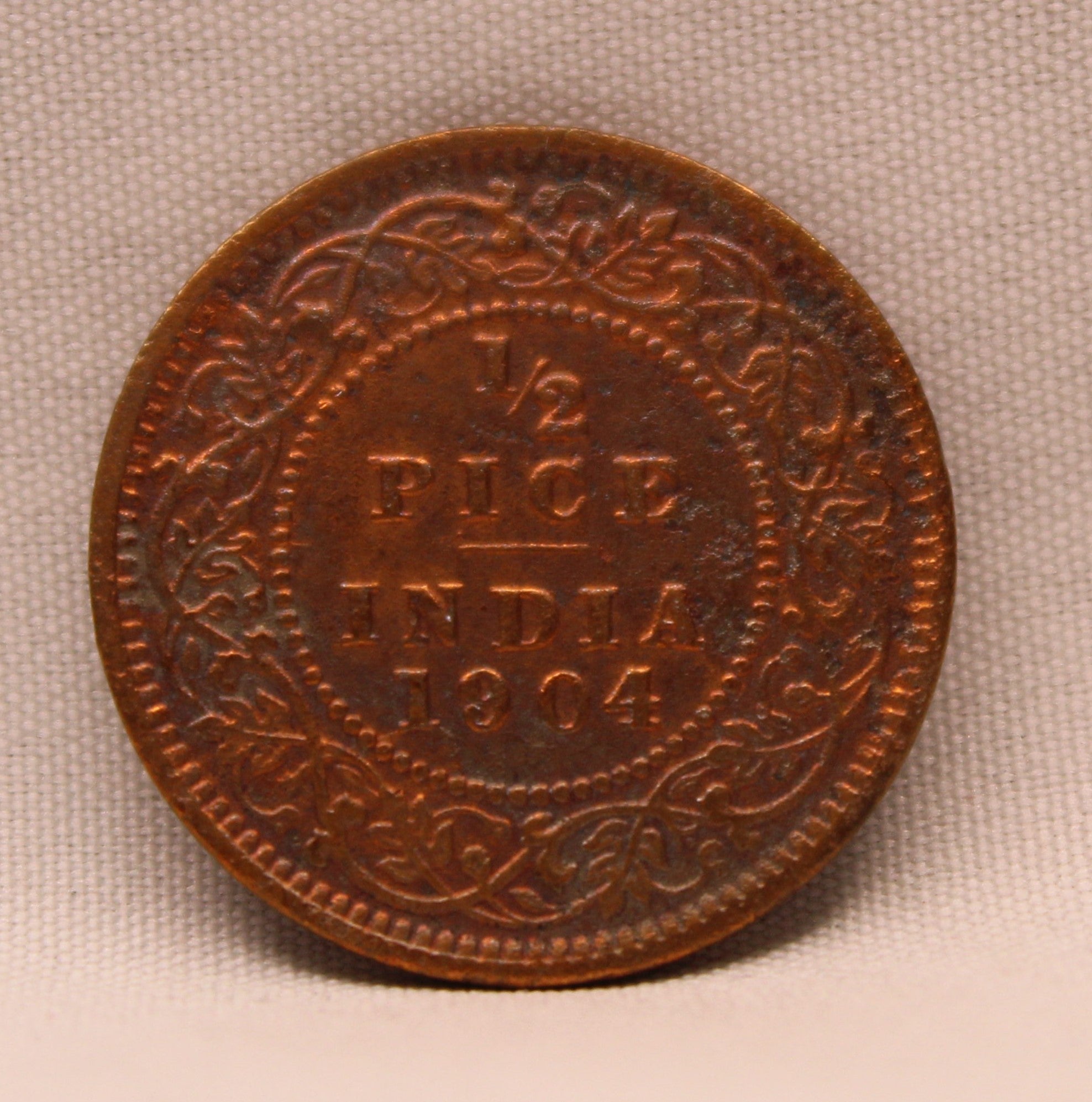 Half Pice 1904 Edward VII Copper coins