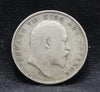 2 Annas 1907 Edward VII Silver coins