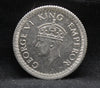 Quarter Rupee 1942 George VI Silver coins