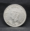 Quarter Rupee 1946 George VI Silver coins