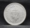 Quarter Rupee 1945 George VI Silver coins