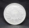 LARGE V 1945  Lahore Mint George VI 1\2 Rupee Silver coins