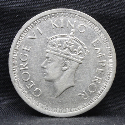 One Rupee 1945 George VI Silver coins