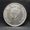 Quarter Rupee 1940 George VI Silver coins