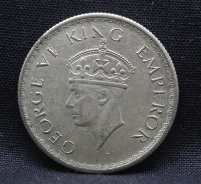 Half Rupee 1940 George VI Silver coins