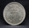 Half Rupee 1942 George VI Silver coins