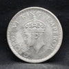 Half Rupee 1942 George VI Silver coins