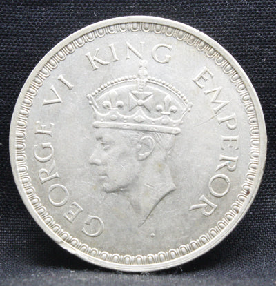 One Rupee 1943 George VI Silver coins