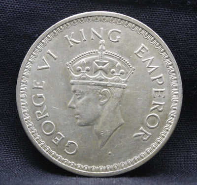 One Rupee 1943 George VI Silver coins