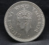 Half Rupee 1943 George VI Silver coins